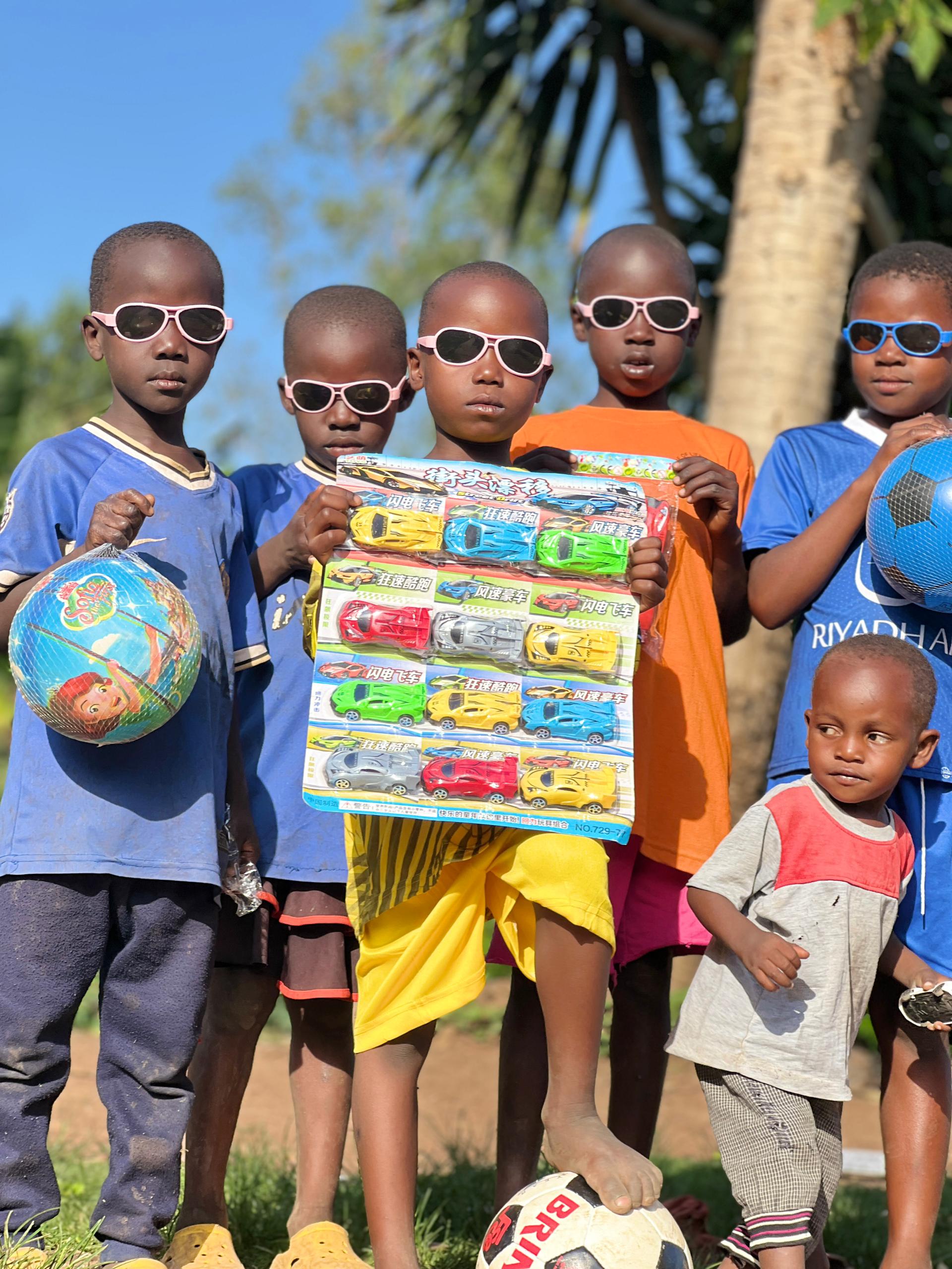 Children studying at HappyKids learning center